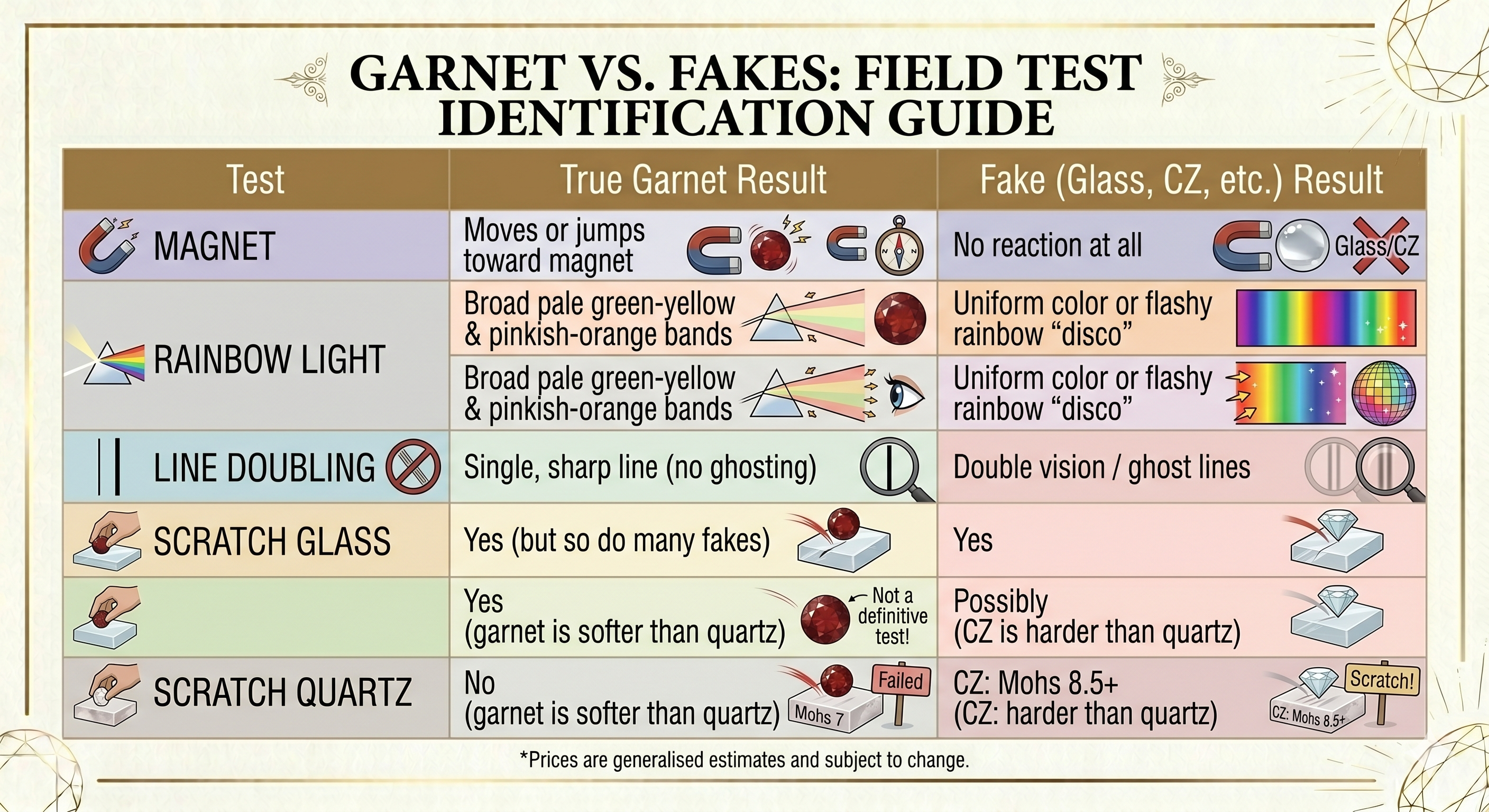 Test My Garnet Birthstone